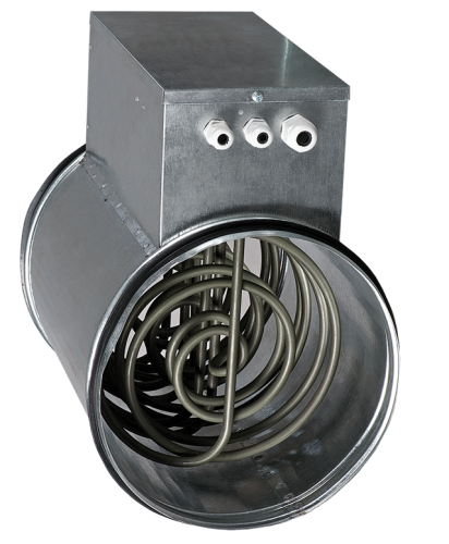 LESSAR Нагреватель электрический круглый LUFTMEER LM DUCT R 200/HE.1.0.6